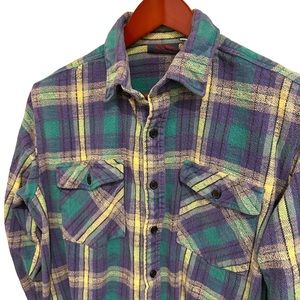 Dakota Plaid Flannel Button Down LT